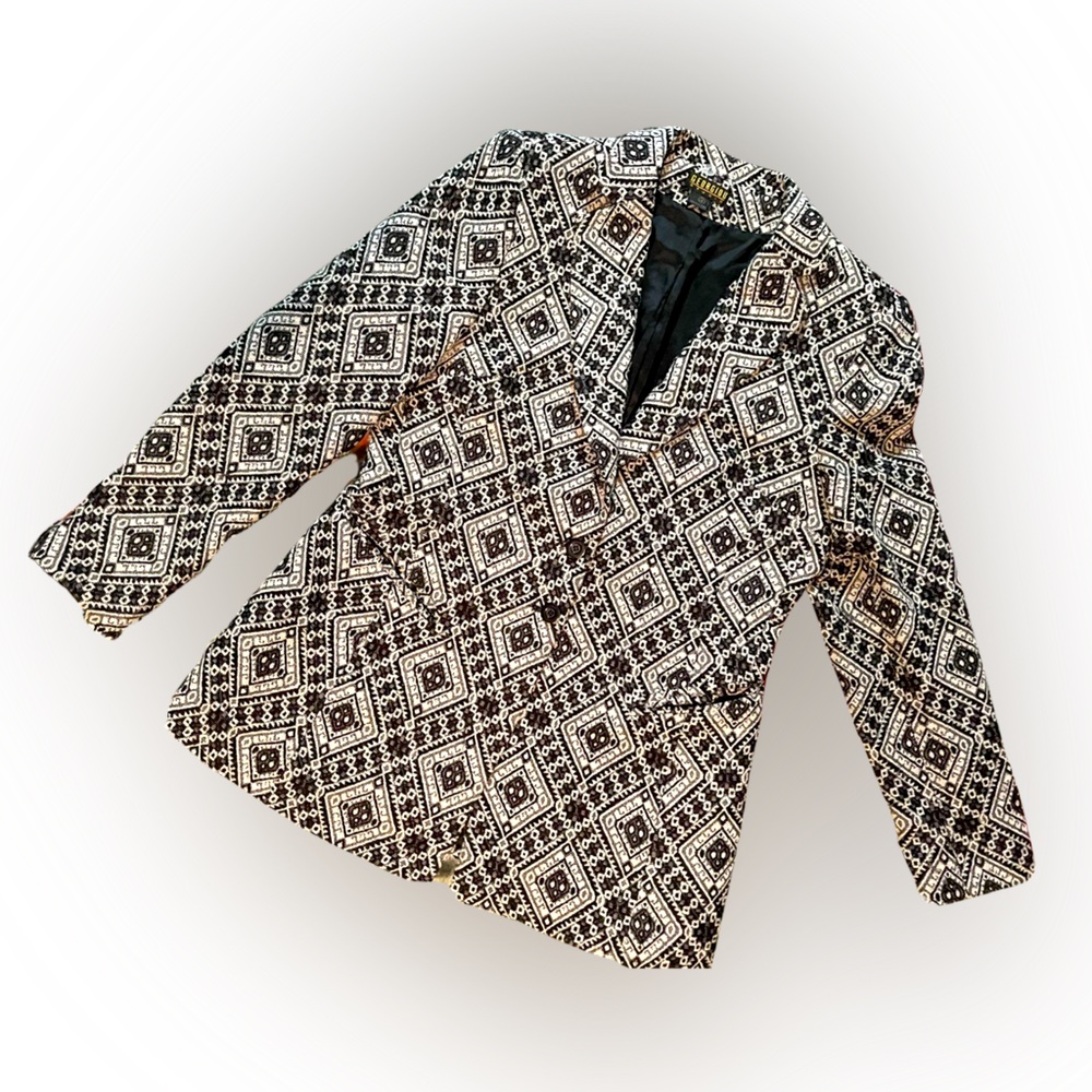 Black and White Blazer